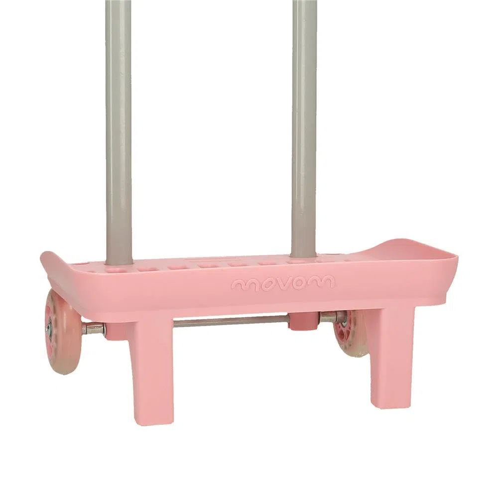 MOVOM Carrello per zaino in polipropilene rosa