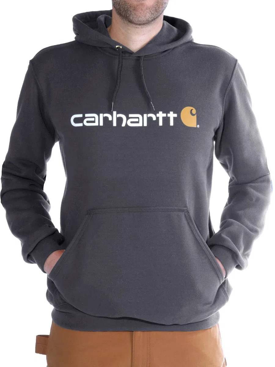 Carhartt Sweatshirt Signature Logo Midweight Sweatshirt New Navy
