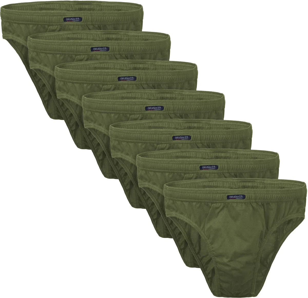 Brubaker Slip Intimo Uomo Cotone - 7 Paia