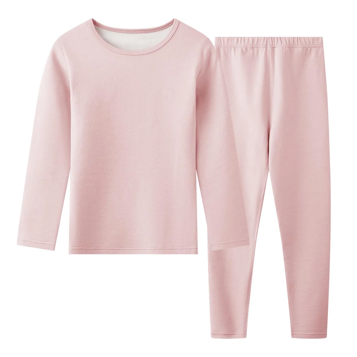 Set Intimo Termico Bambino Ragazzi Ragazze 2 Pezzi Maglia e Pantaloni Foderato in Pile Abbigliamento Caldo Sport Sci Inverno 7-13 Anni