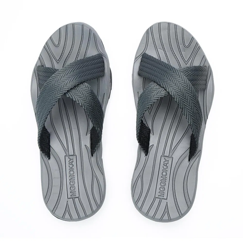 MGGMOKAY Uomo Cross Slide Sandali,Uomo Estive Sandali,Sportivo Fascite Plantare