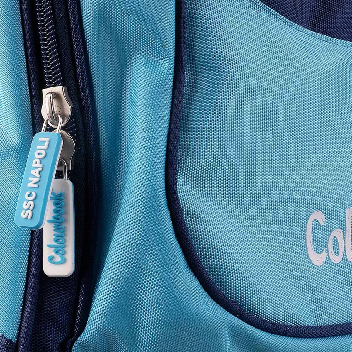 Colourbook Zaino Trolley Scuola SSC Napoli Trasporto Leggero E Versatilità Zaino E Trolley Con Scocca Antiurto Capienza 42 Litri Licenza Ufficiale