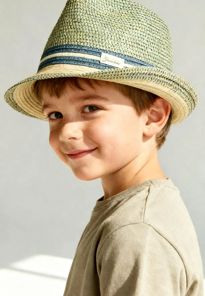 Sterntaler Strohhut Meliert Cappello da Sole Unisex-Bimbi