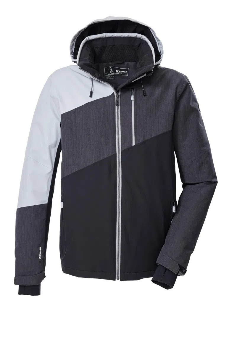 Killtec Ksw 102 Mn Ski Jckt Giacca da sci/giacca funzionale con cappuccio e paraneve con chiusura a cerniera Uomo