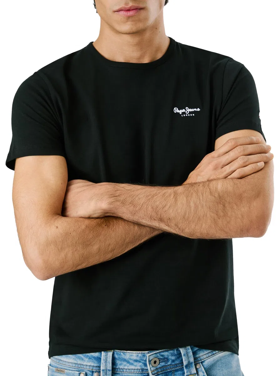 Pepe Jeans Original Basic 3n T-Shirt Uomo (Pacco da 1)