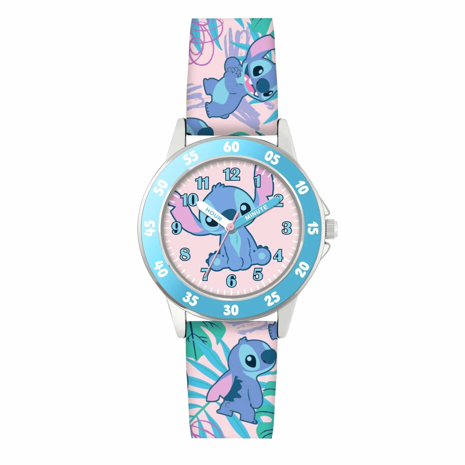 Disney Orologio Analogico al Quarzo Ragazza con Cinturino in Silicone