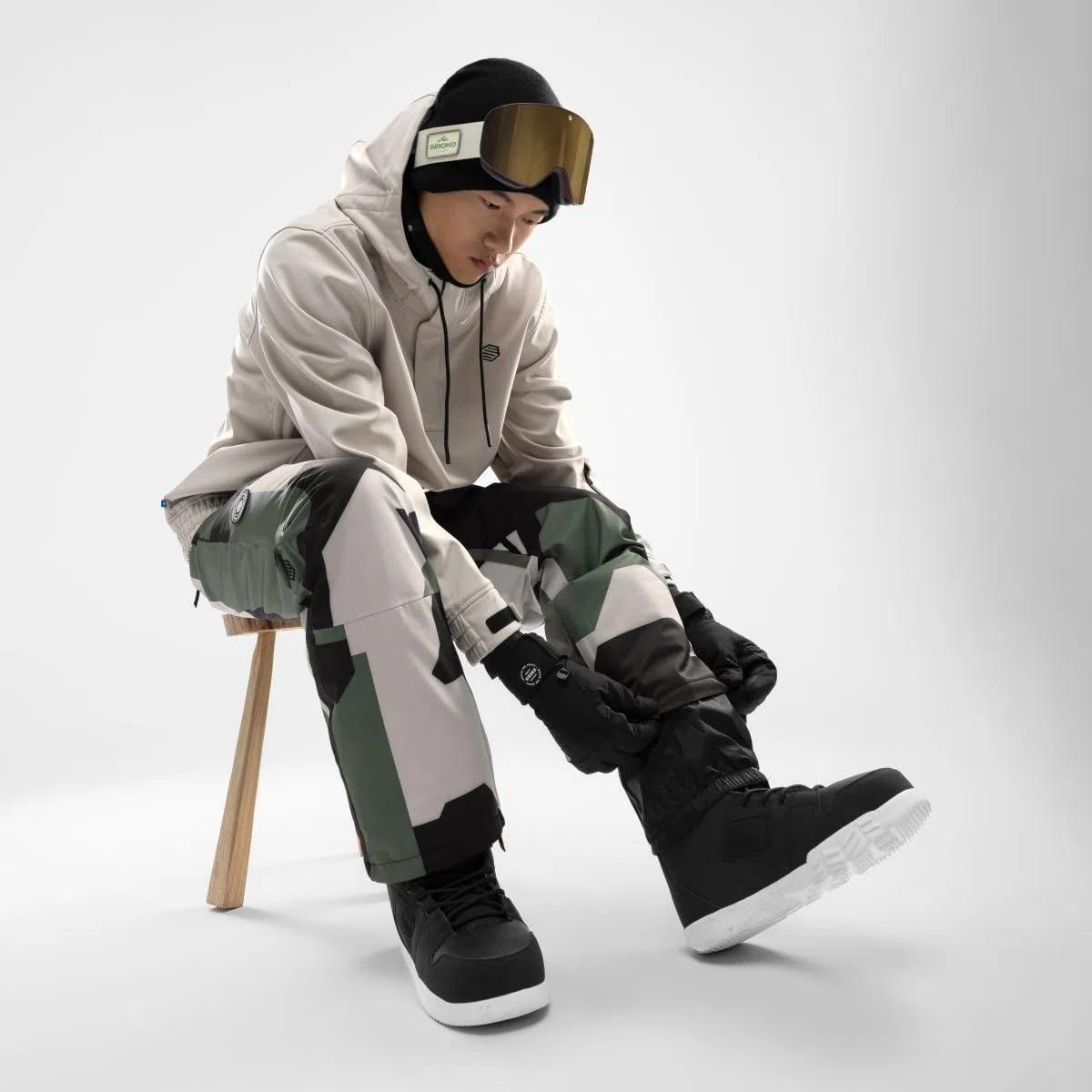 SIROKO - Pantaloni da Snowboard P1 Wasatch