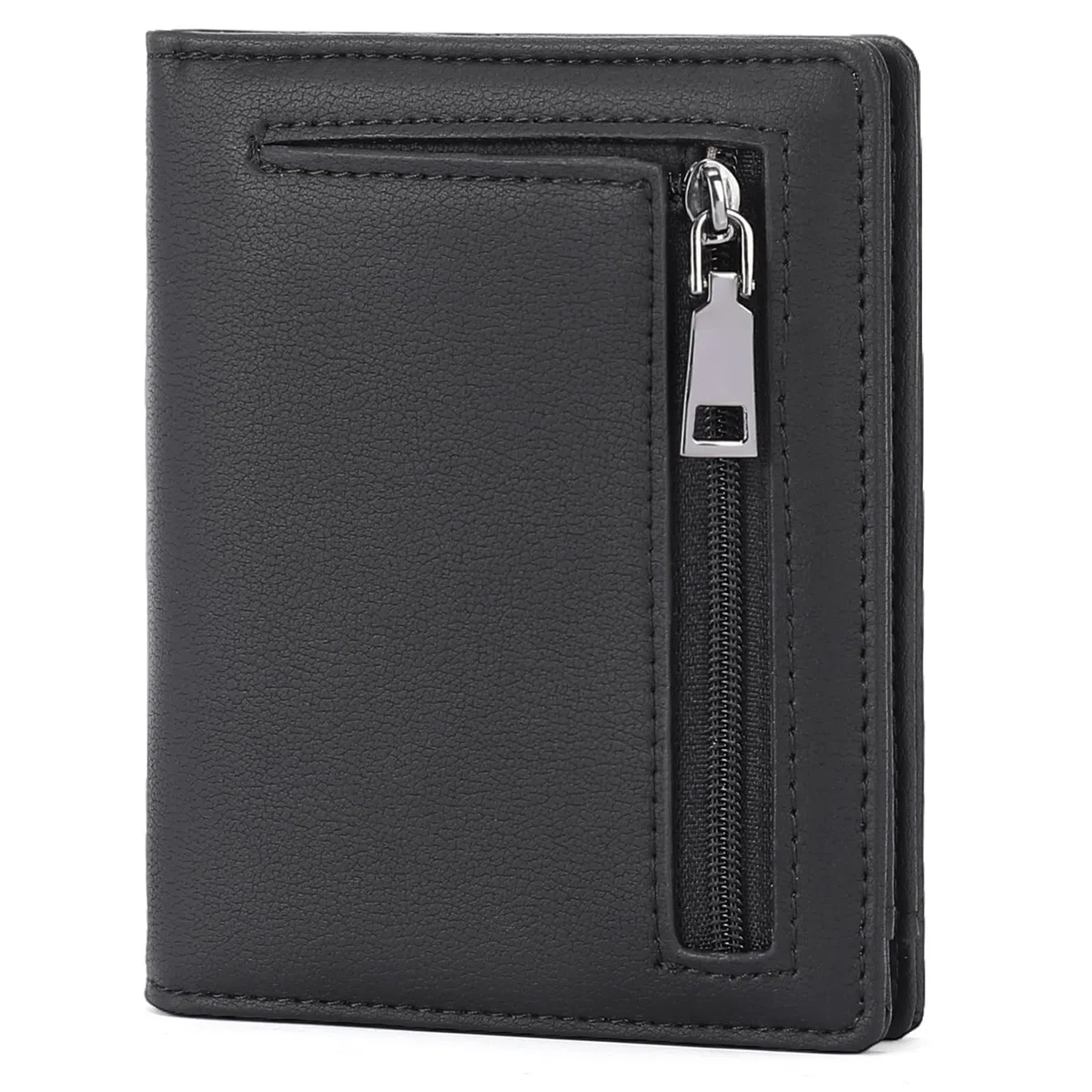 GAEKEAO Portafoglio Uomo Piccolo Portamonete con Protezione RFID slim 8 Porta Carte di Credito mini portafoglio uomo Pelle