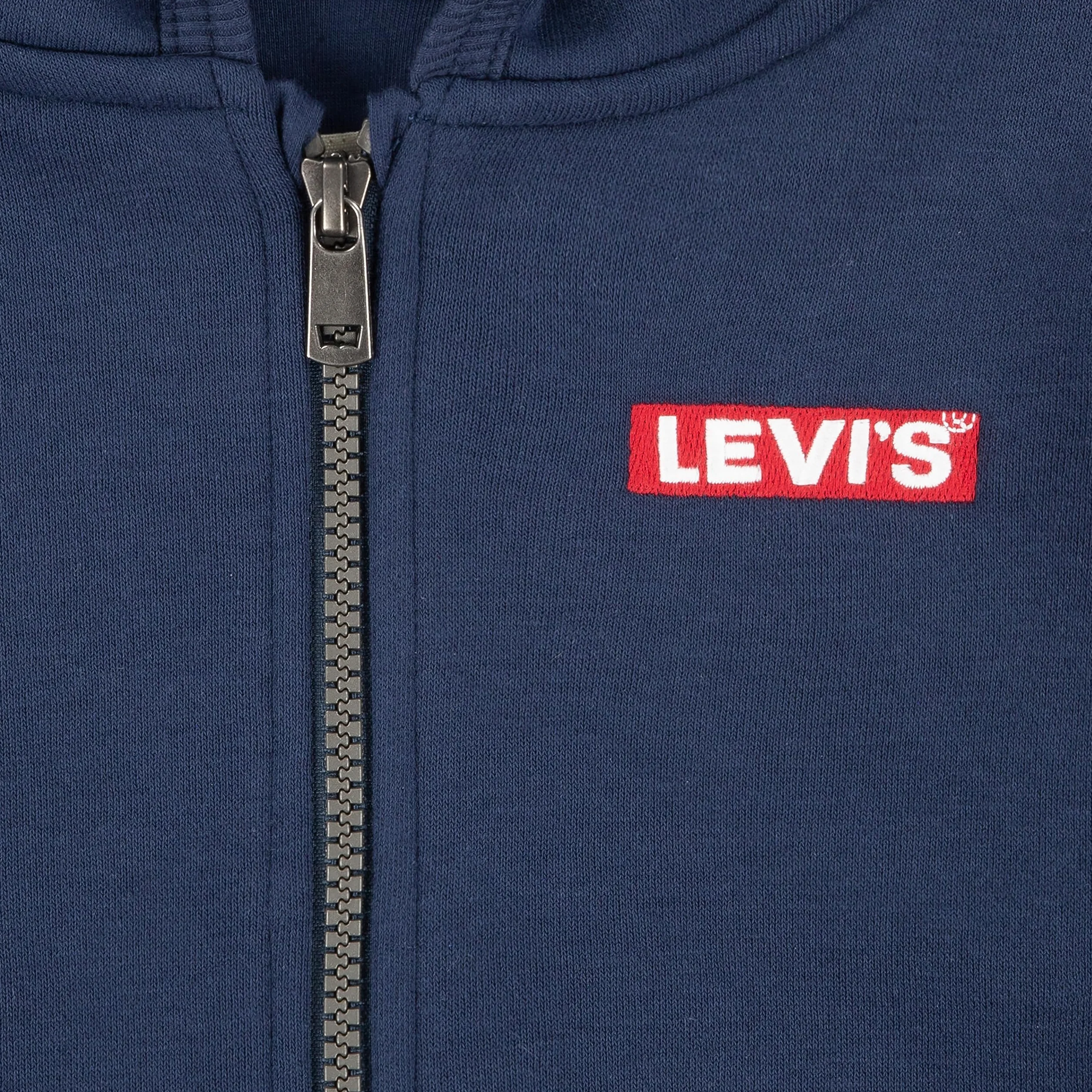 Levi's LVN Boxtab Full Zip Hoodie Felpe con Cappuccio Bambini e Ragazzi