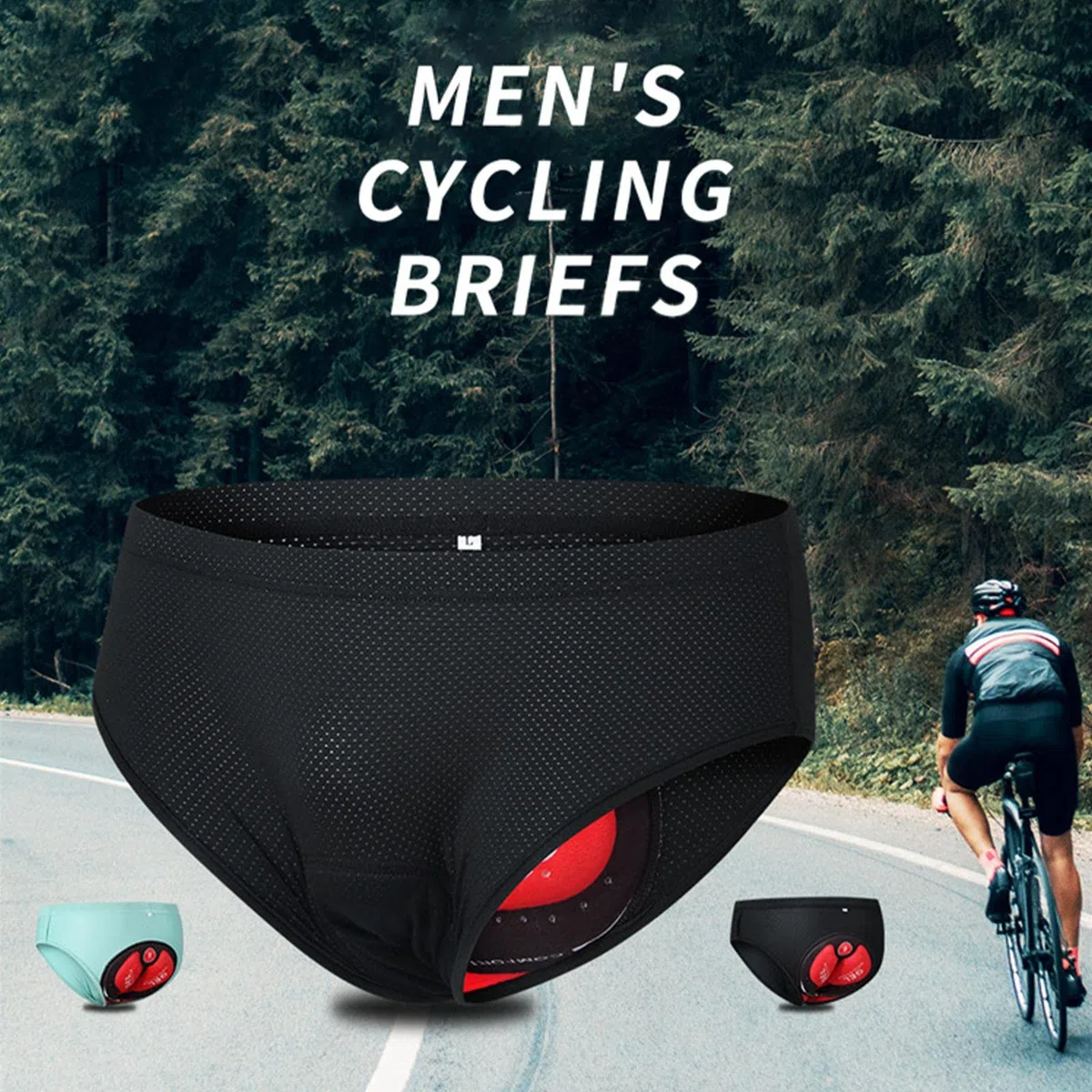 Intimo da bici MTB, slip da bicicletta Slip da imbottiti da uomo per accessori da per bici pieghevoli