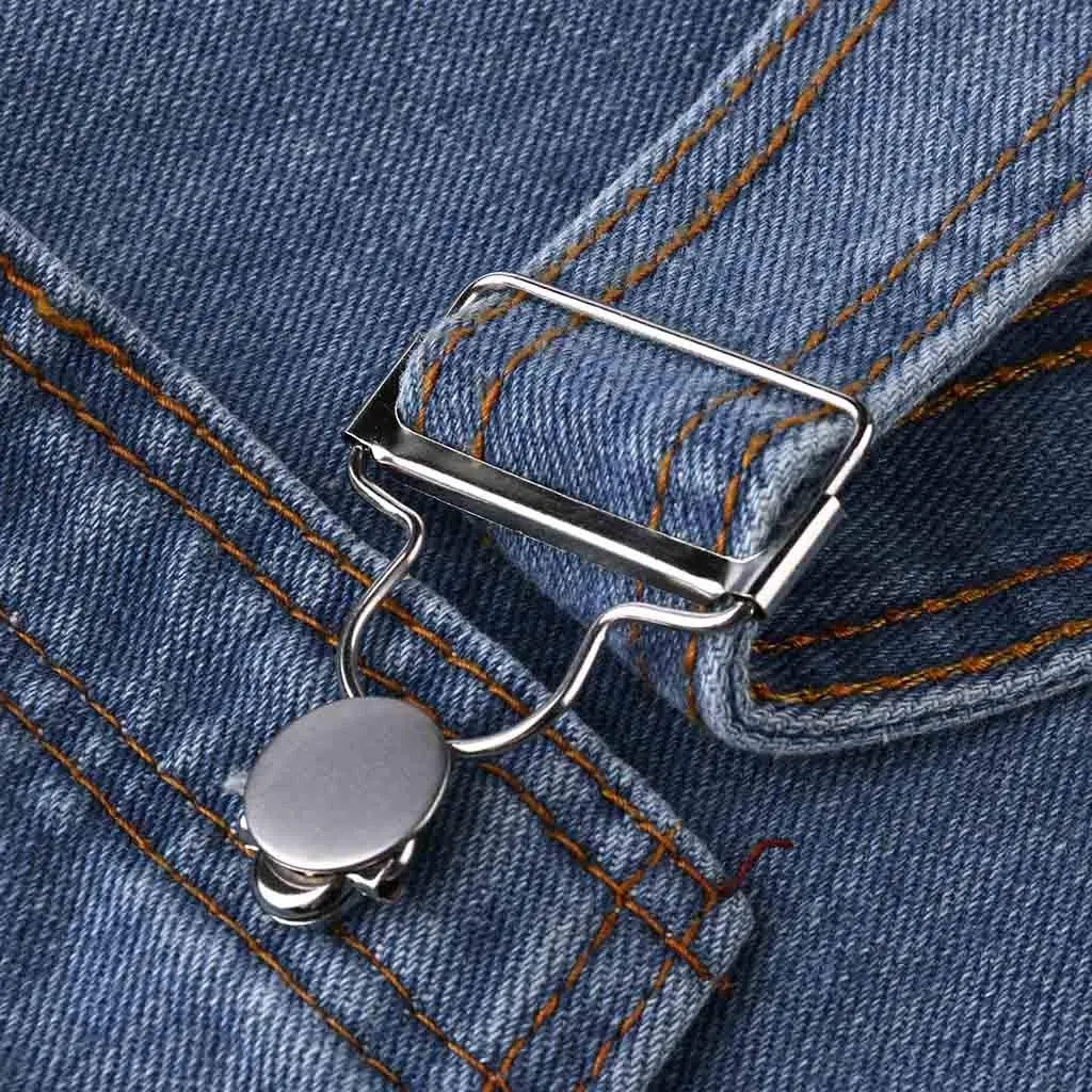 Salopette da Uomo in Denim da Lavoro alla Moda Salopette Casual Jeans e Bretelle Generale PRO Heavy Duty Workwear Unisex vestibilità Comoda Pantaloni Cargo Combattimento Tutto in Uno