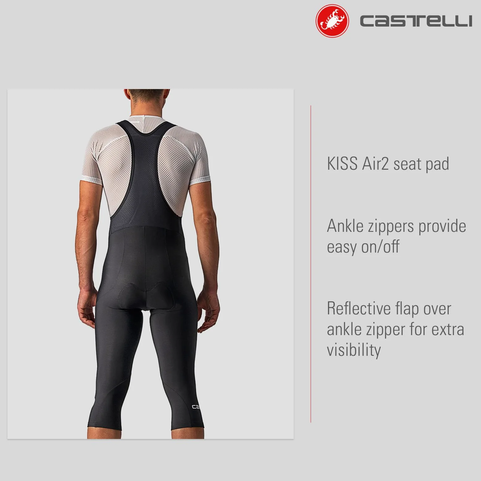 Castelli - Entrata Thermal Bibknicker, Pantaloncini Uomo