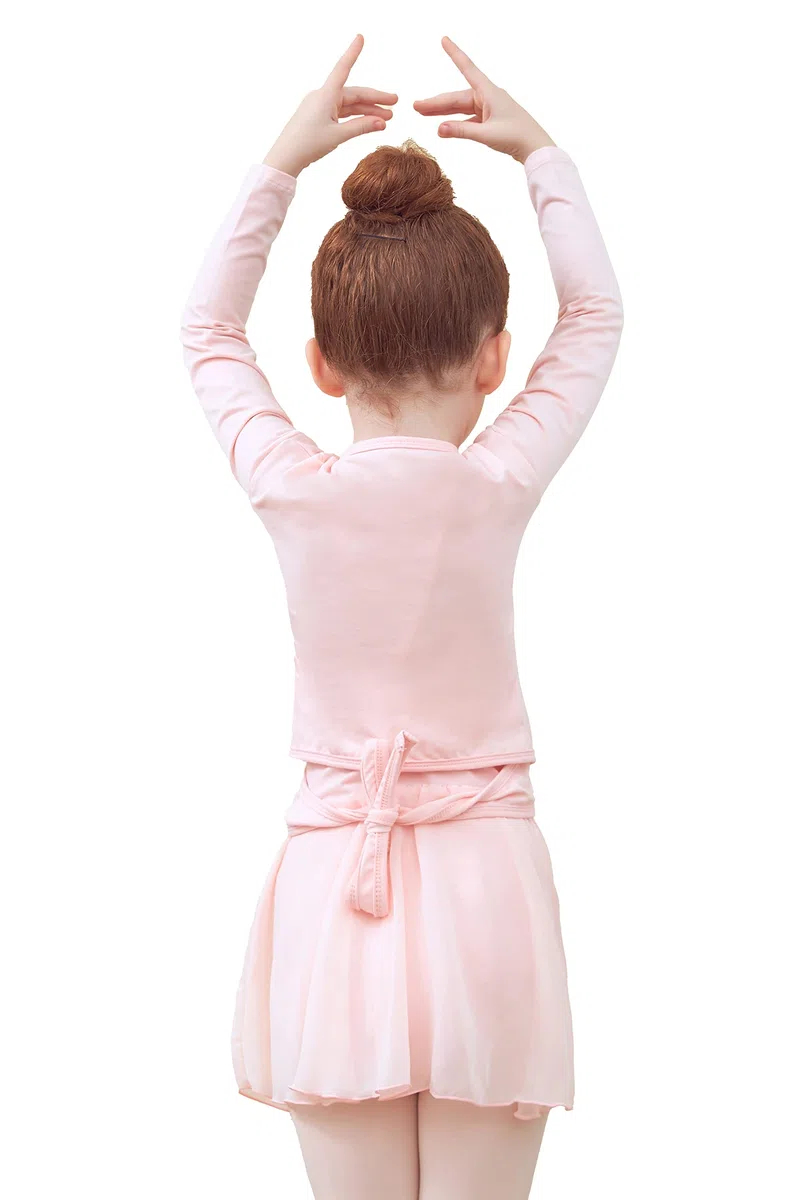 Maglioncino da Balletto per Bambini Top da Danza Cotone Crossover Ballet Cardigan per Bambini e Donne