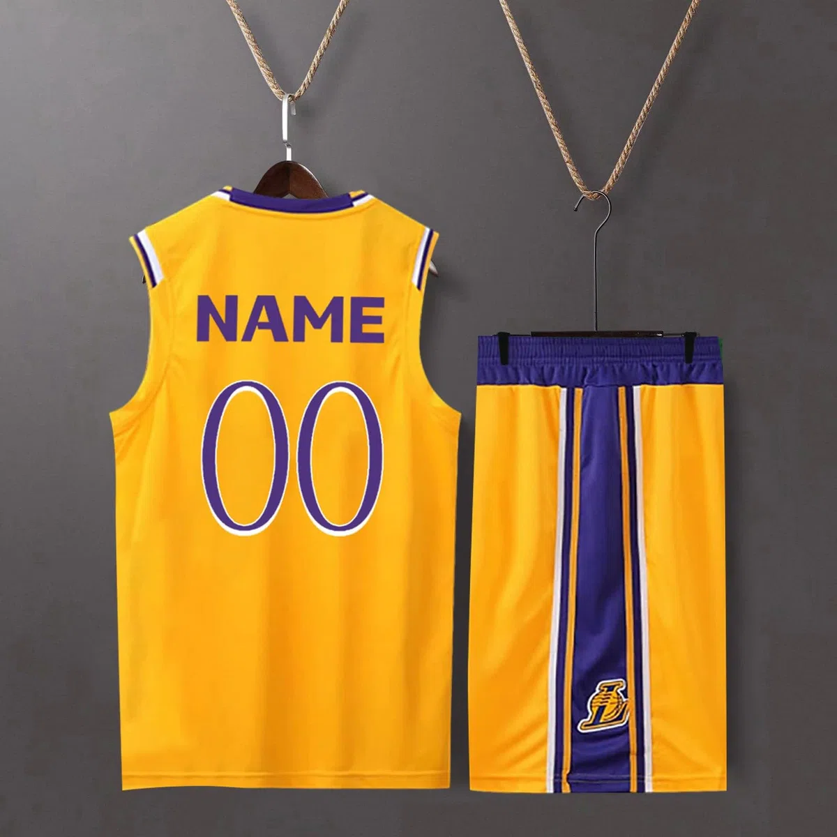 Maglia Basket Personalizzabile - Completamento da Allenamento con Nome, Numero e Squadra per Bambini e Ragazzi