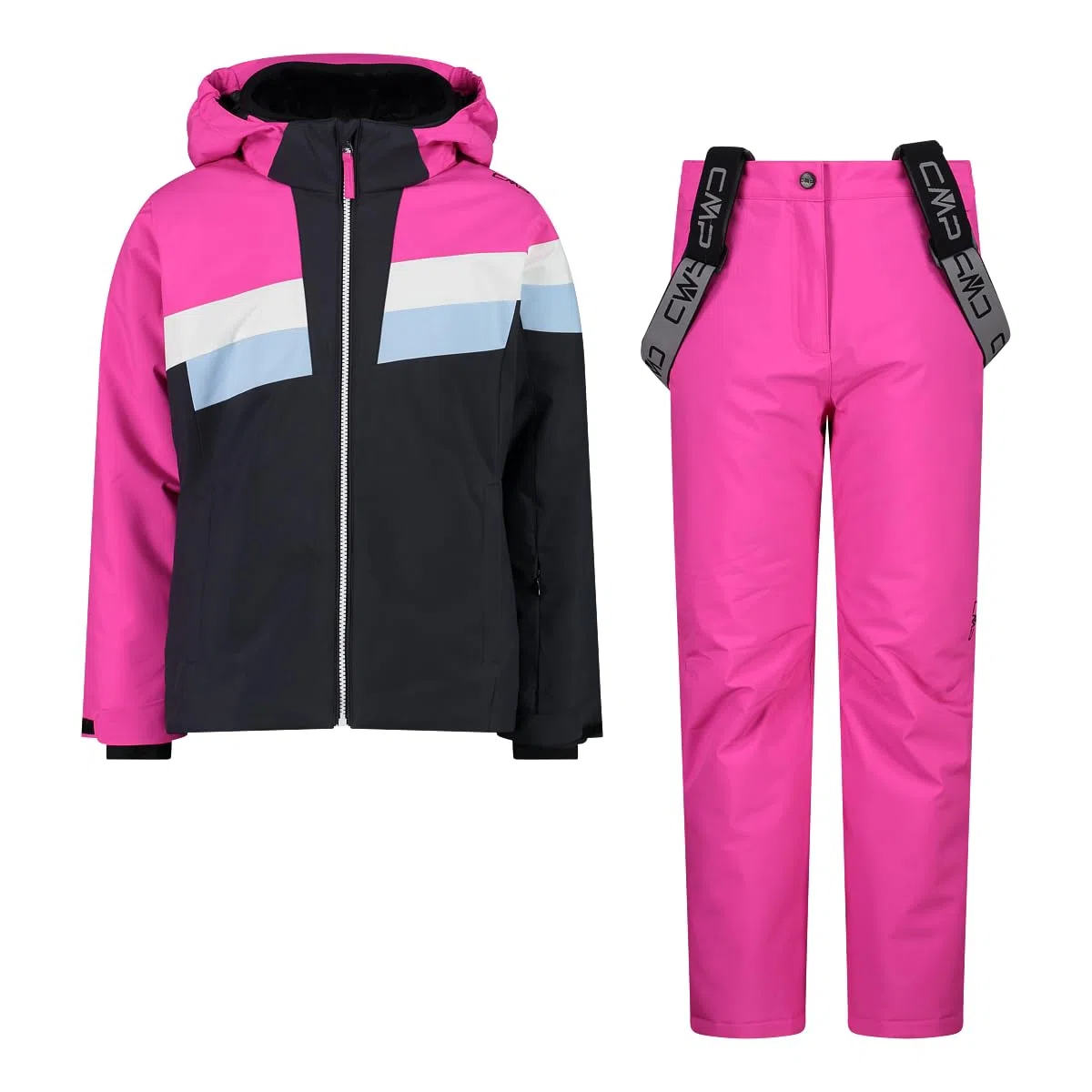 CMP Set Tuta Sci da Bambina in Twill, 34W4815