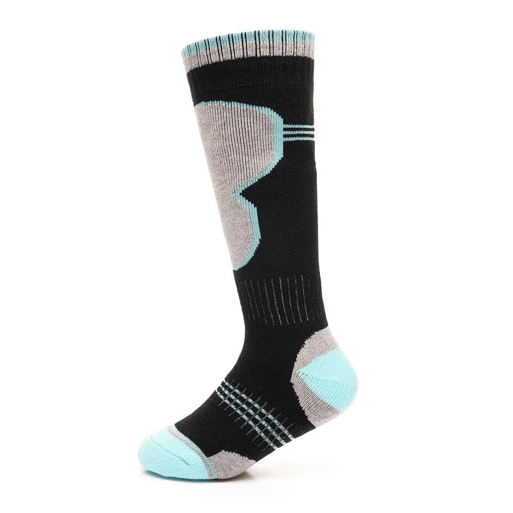 A2Z 4 Kids Premium Ragazzi Termico Sciare Calzini Per Inverno All'aperto Attività Pack Di 2 High Prestazione Lungo Calzini Per Sciare Snowboard Escursionismo Warm Acrilico Miscela Activewear Calzini