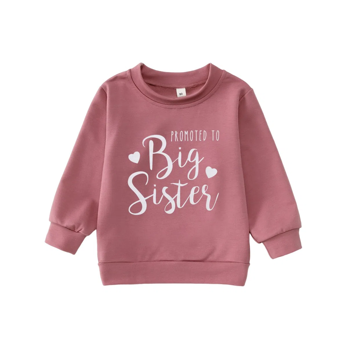 CM C&M WODRO Big Sister Felpa Baby Annuncio Maglione Ragazze Bambini Manica Lunga Promossa Troppo Grande Sorella Vestito Neonato Maglione Fratelli Vestiti Per Bambini Caldo