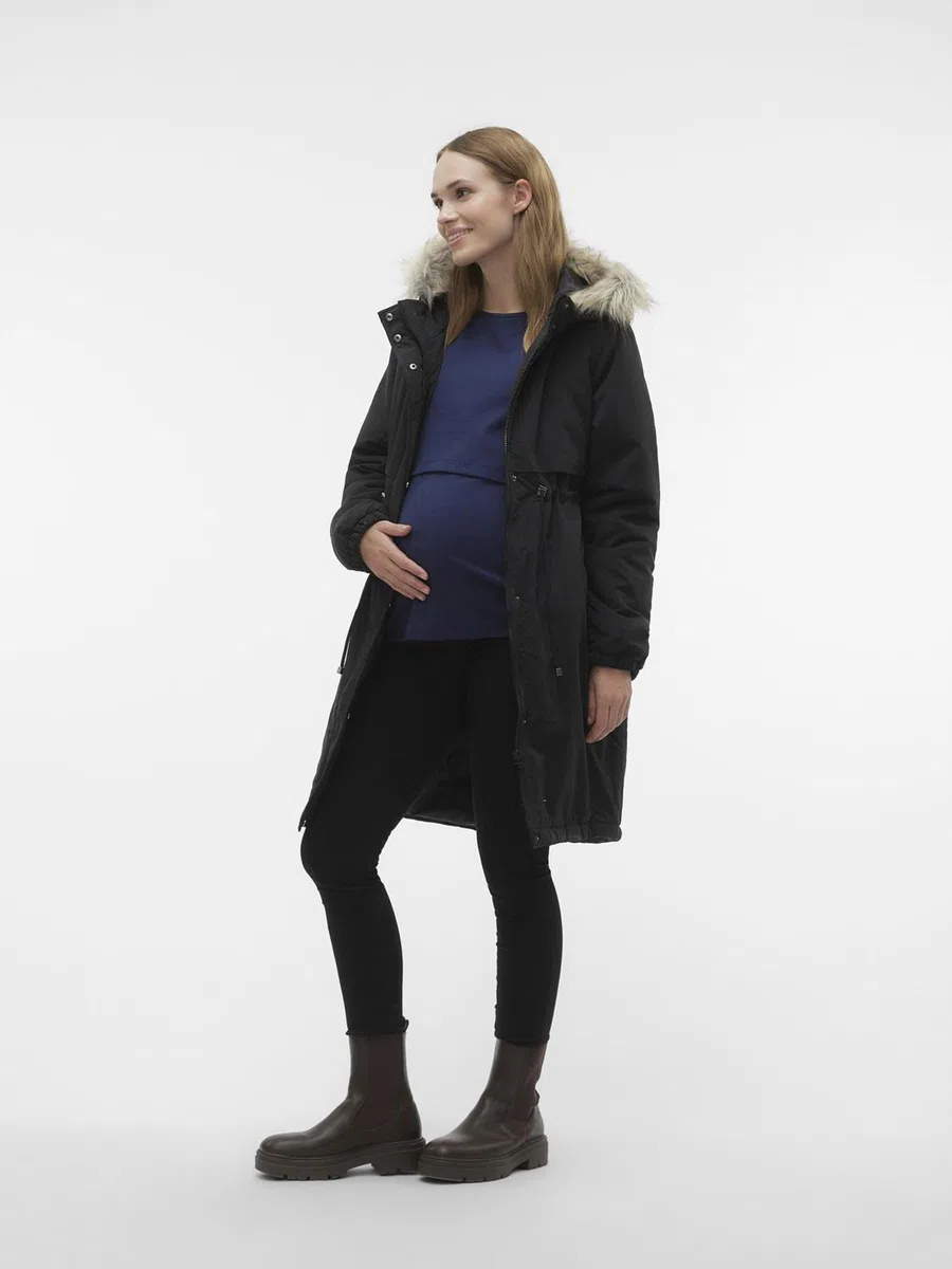 Mama Licious Parka lungo da donna