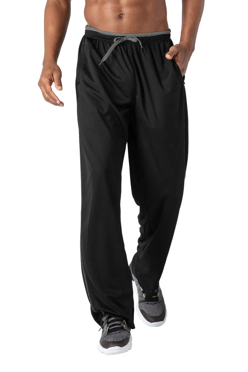 KEFITEVD Pantaloni Sportivi da Uomo Pantaloni Lunghi da Allenamento Pantaloni Sportivi Leggeri in Poliestere