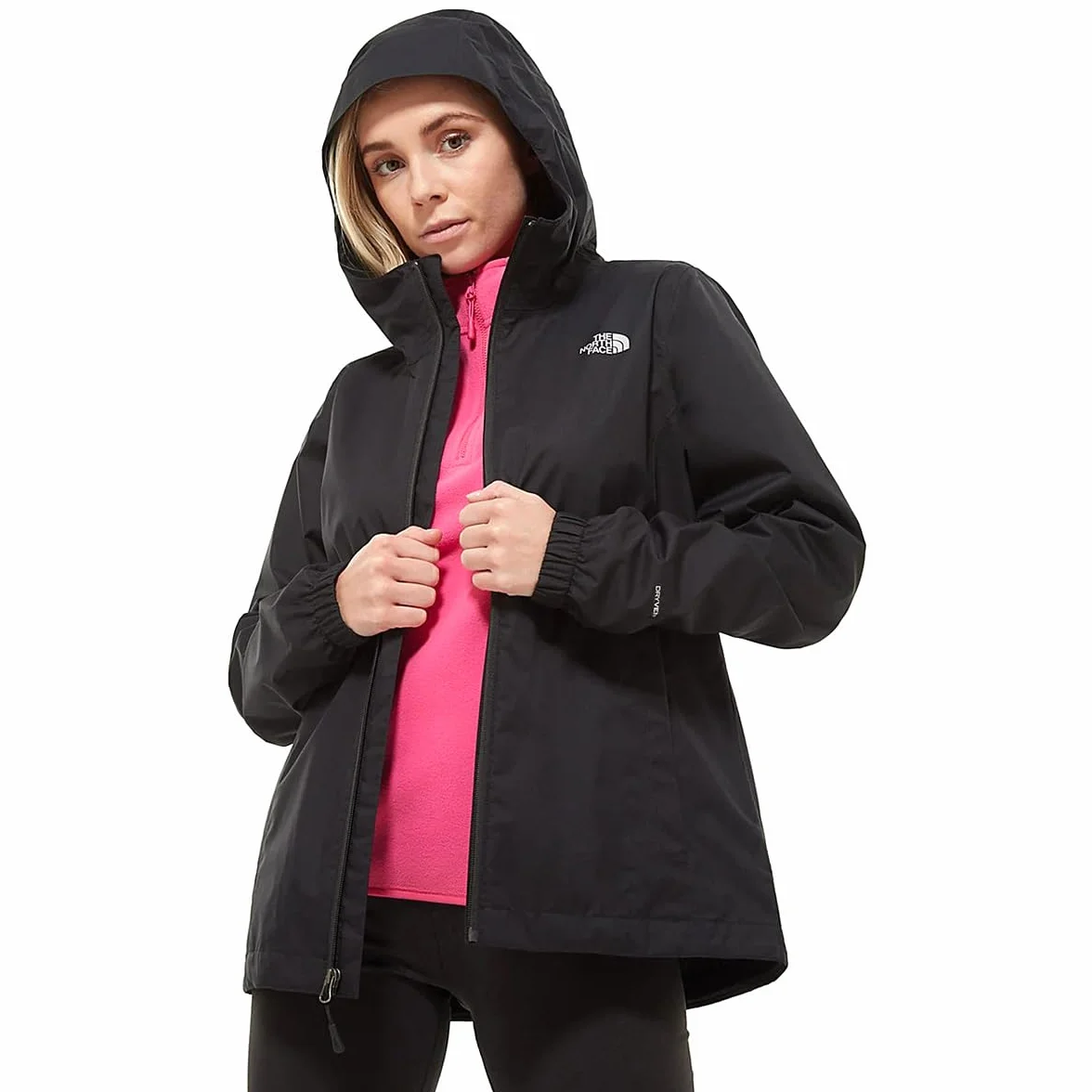The North Face - Giacca Cappuccio Donna Quest - Impermeabile, Traspirante - Blue Eclipse