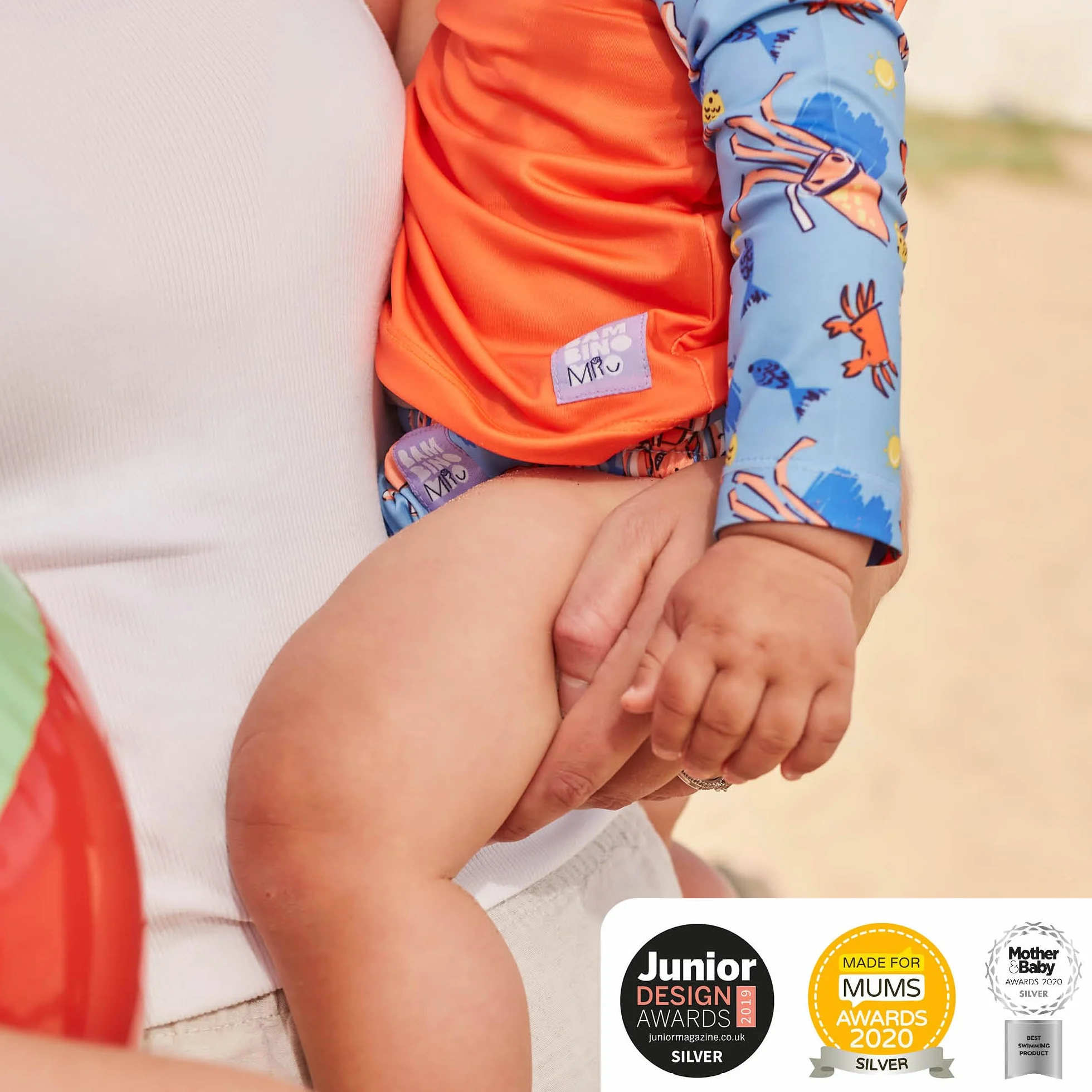 Bambino Mio, Top Nuoto, Maniche Lunghe, Protezione UPF40+