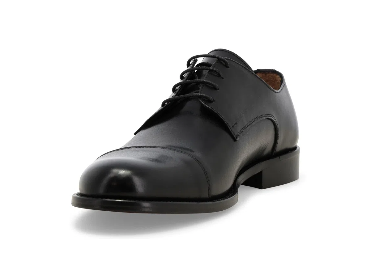 Melluso Uomo Francesina Elegante in Pelle Nero P/E