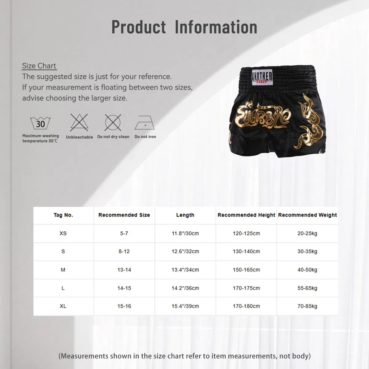 Bambini Ragazzo Pantaloncini Boxe Thai MMA Kick Boxing Pantaloncini Muay Thai Pantaloni Corti Combattimento Anni