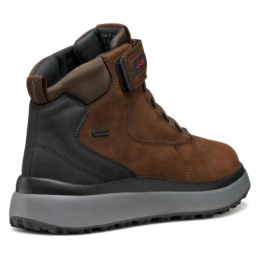 Geox U Granito + Grip B A, Stivale alla Caviglia Uomo