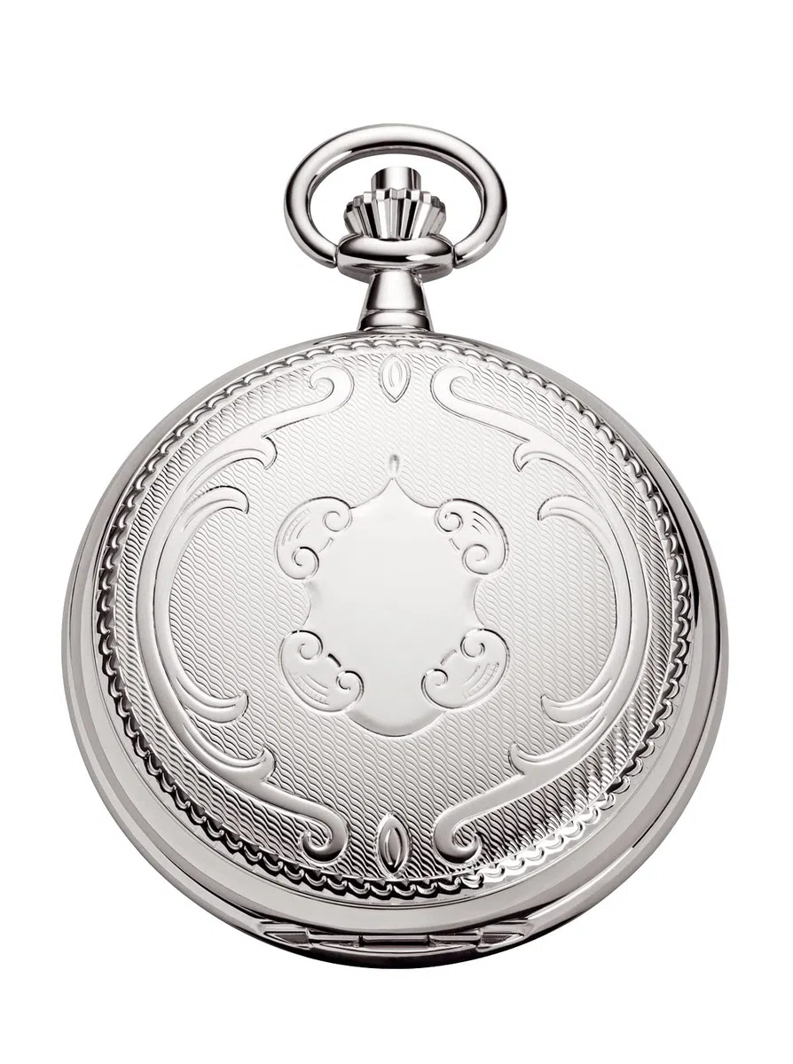 REGENT Orologio da taschino da uomo Savonnette scheletro 51 MM meccanico a carica manuale numeri romani in diverse varianti