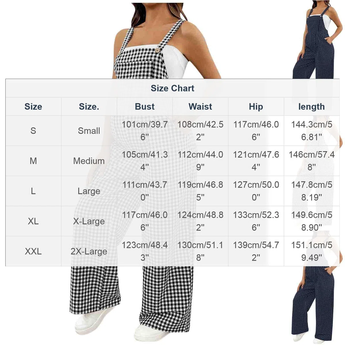 Salopette Premaman da Donna,2026 Stampa a Quadri Pantaloni Tuta Vita Regolabile Pantalone Palazzo Estiva Pantaloni,Comodi Morbido Leggings vestibilità Ampia Pants Elegante Abbigliamento