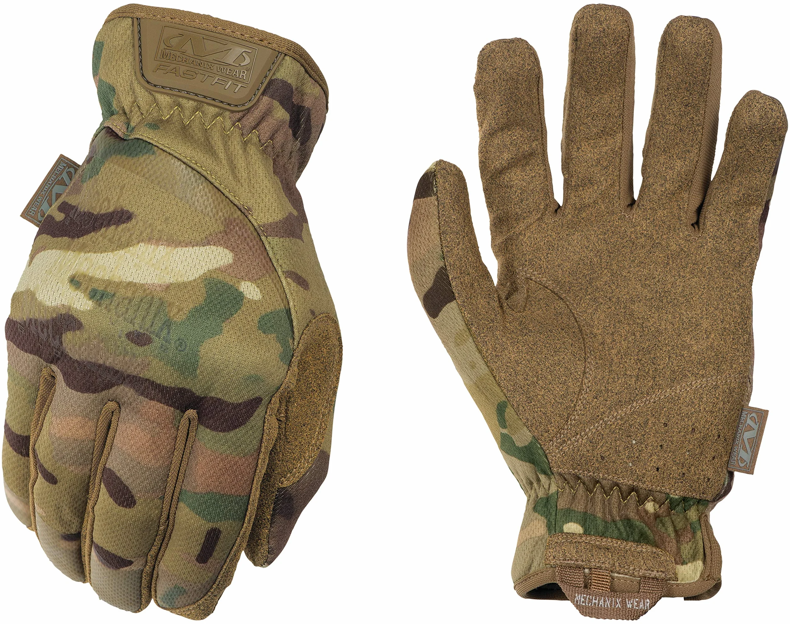 Mechanix Wear - Multicam Fastfit Guanti, Multicolore, Medium