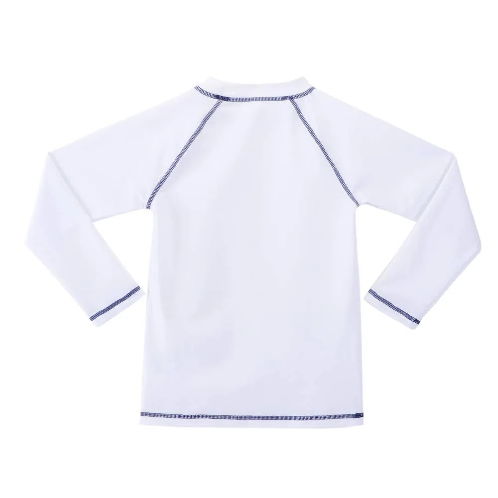 Rash Guard Bambino Maglia Nuoto Protezione Solare con Maniche Lunga Costume da Bagno per Ragazzi Asciugatura Rapida 4-14 Anni