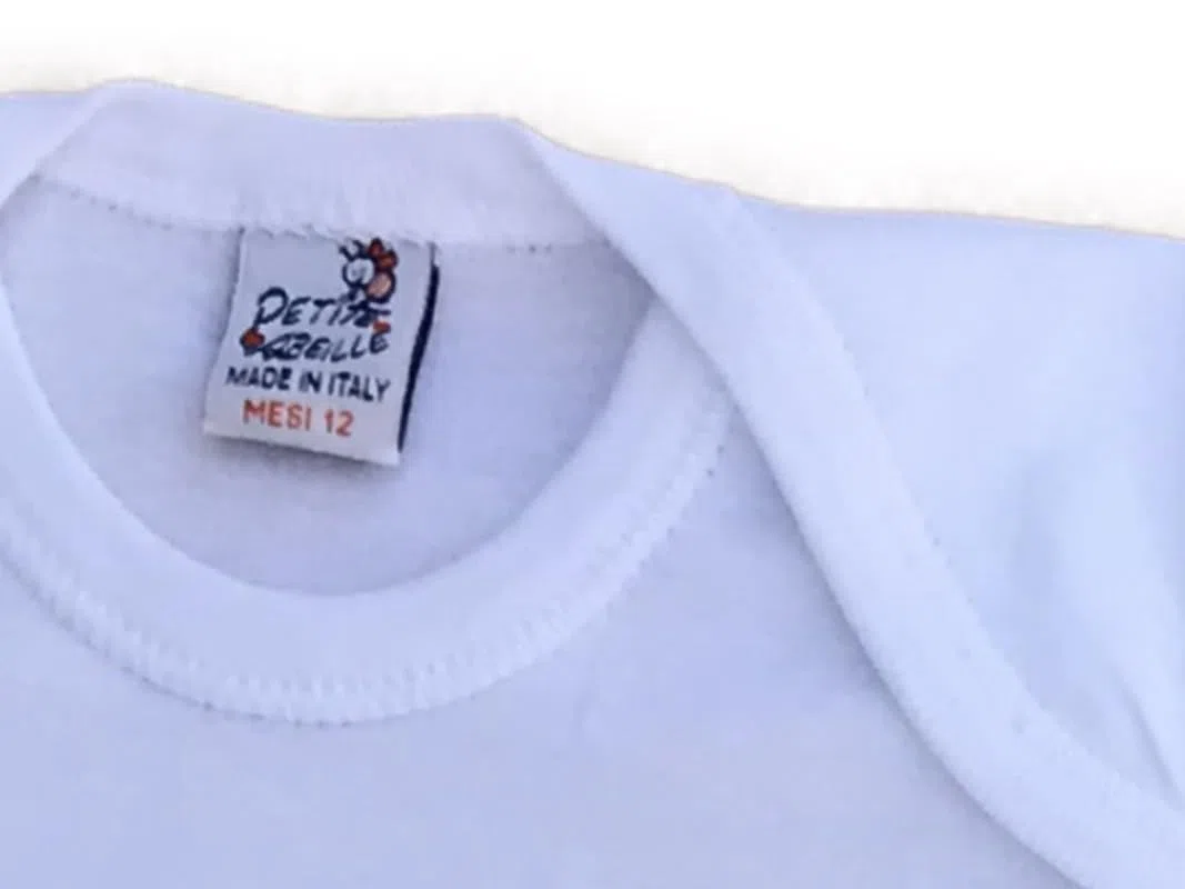 Made in Italy-4 Body per Neonato con Manica Corta/Lunga in Caldo Cotone