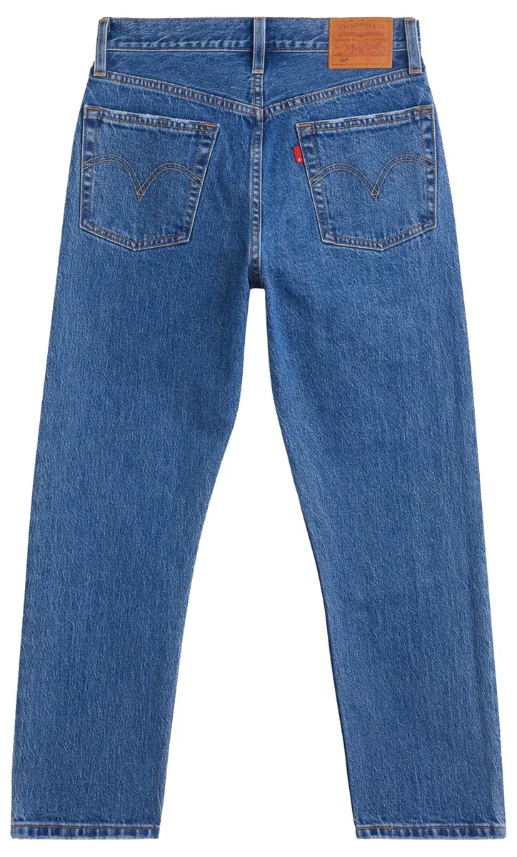 Levi's Jeans da Donna 501 Crop High Rise, Straight Fit