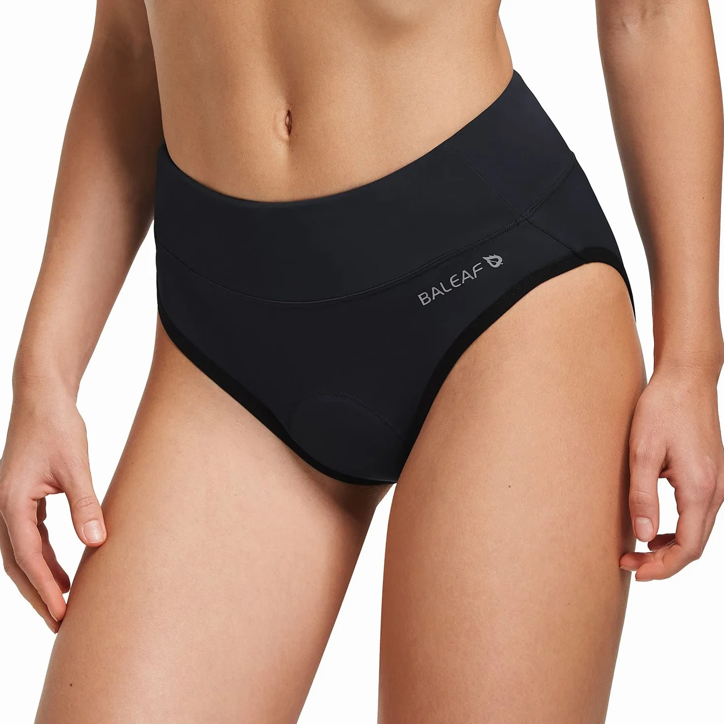 baleaf Mutande Ciclismo Donna in Gel 3D Imbottitura Pantaloncini Ciclismo da Donna Vita Alta Morbido