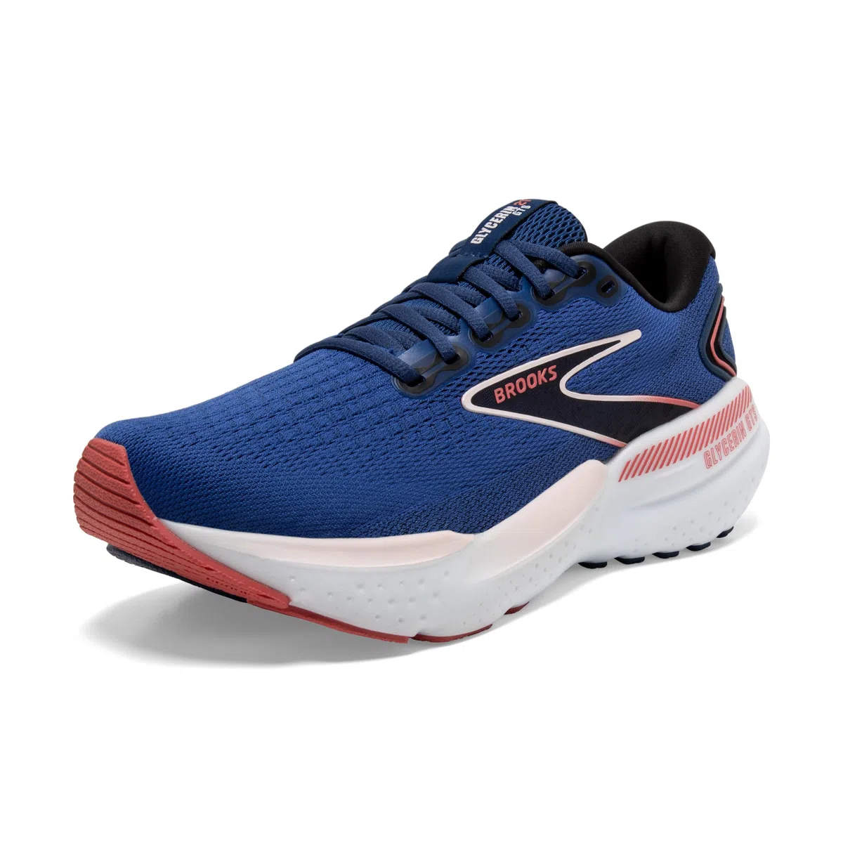 BROOKS Glycerin GTS 21, Sneaker Donna, Blue Icy Pink Rose, 36.5 EU