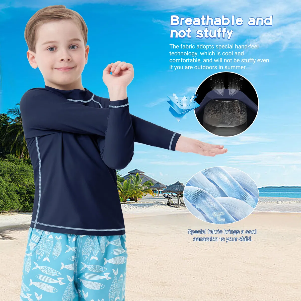 MEETWEE Maglietta da Nuoto/Muta Rash Guard per Bambini,Manica Lunga/Corta,Protezione UV,Tessuto Asciugatura Rapida,Ideale per Nuotare,Spiaggia e Sport Acquatici.
