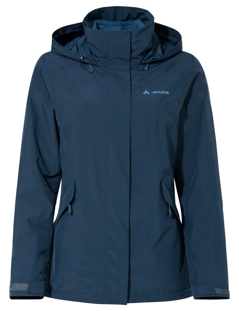 Vaude Rosemoor-Giacca 3 in 1 da Donna Doppia, Mare Scuro, 46