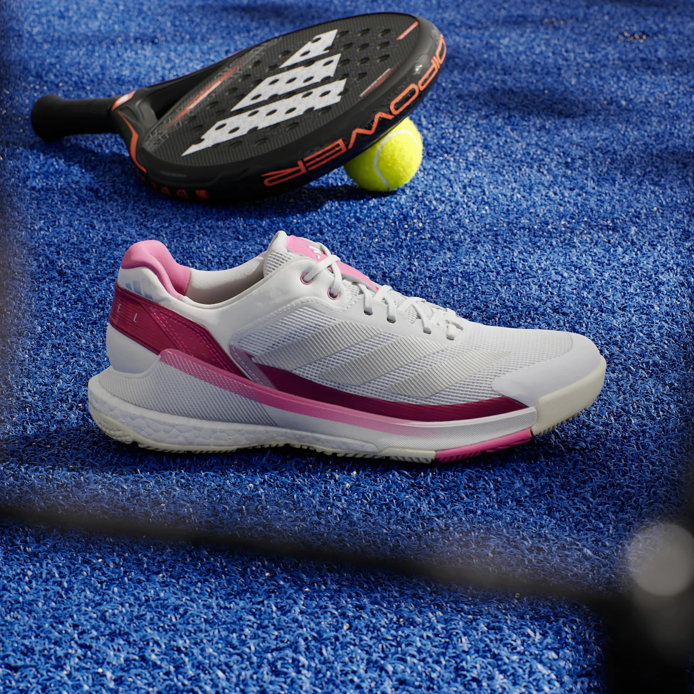 adidas Women Scarpe da Padel Crazyquick Boost