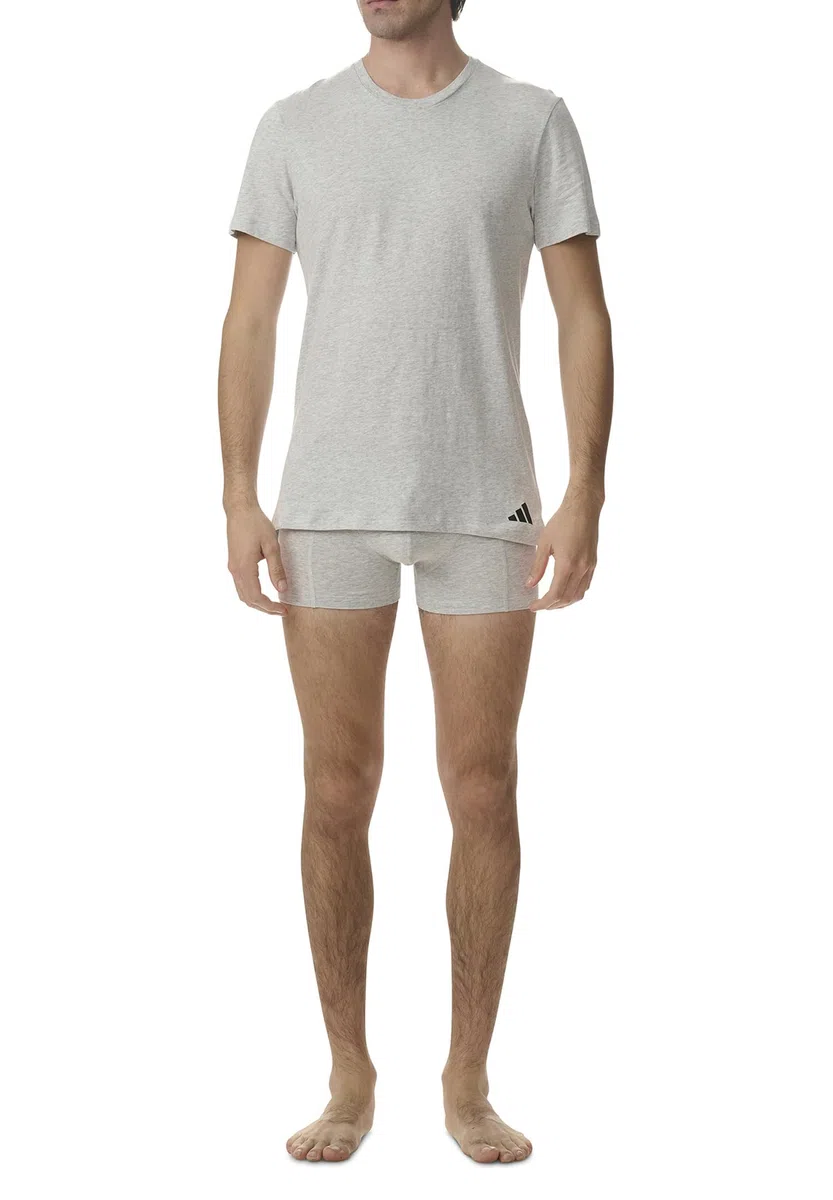 Adidas t shirt uomo (pacco da 3) - maglietta uomo (taglia S - 3XL) - comodo t-shirt uomo