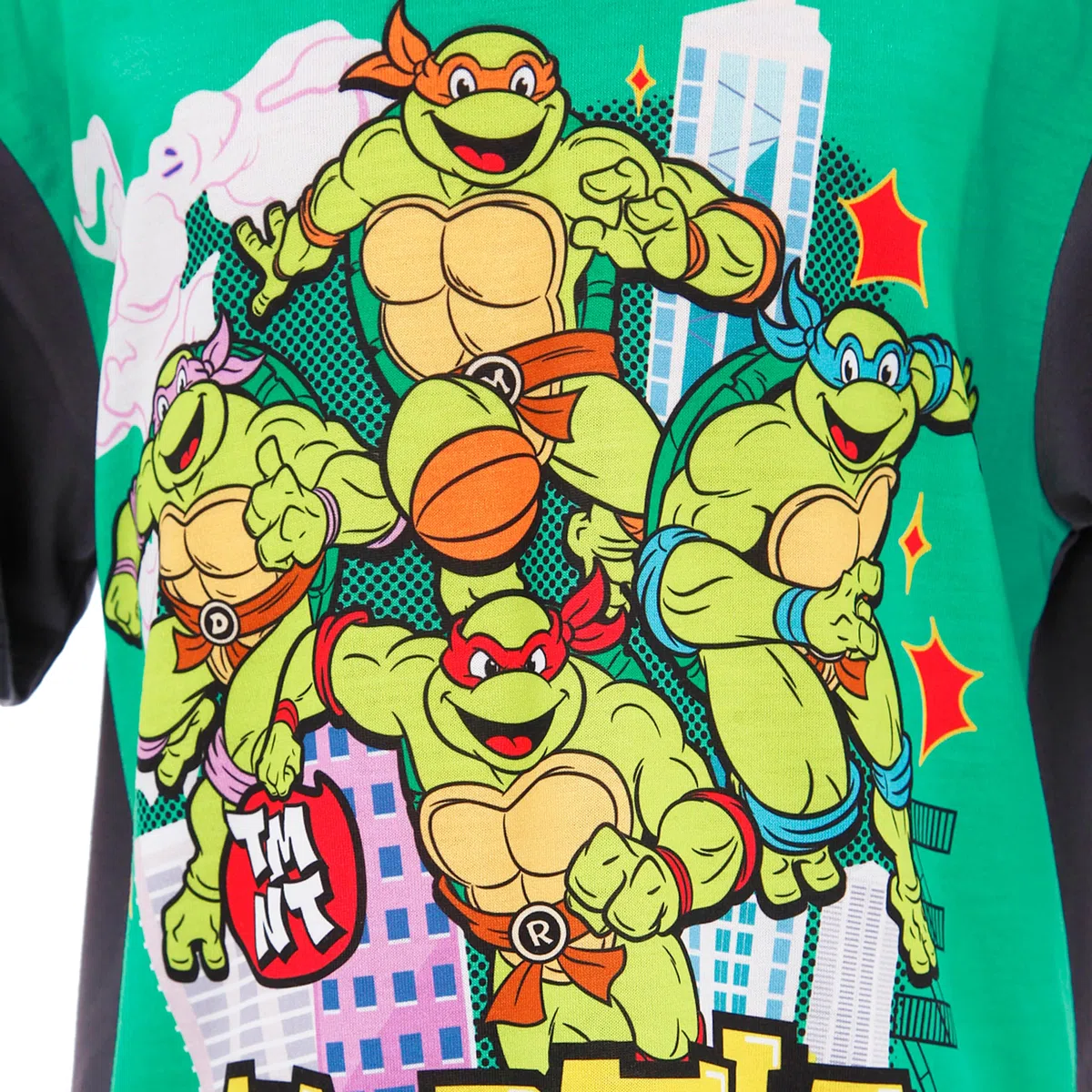 TEENAGE MUTANT NINJA Pigiama Turtles | TMNT Pigiama Corto Ragazzo | Pigiamone Estivo Ragazzo