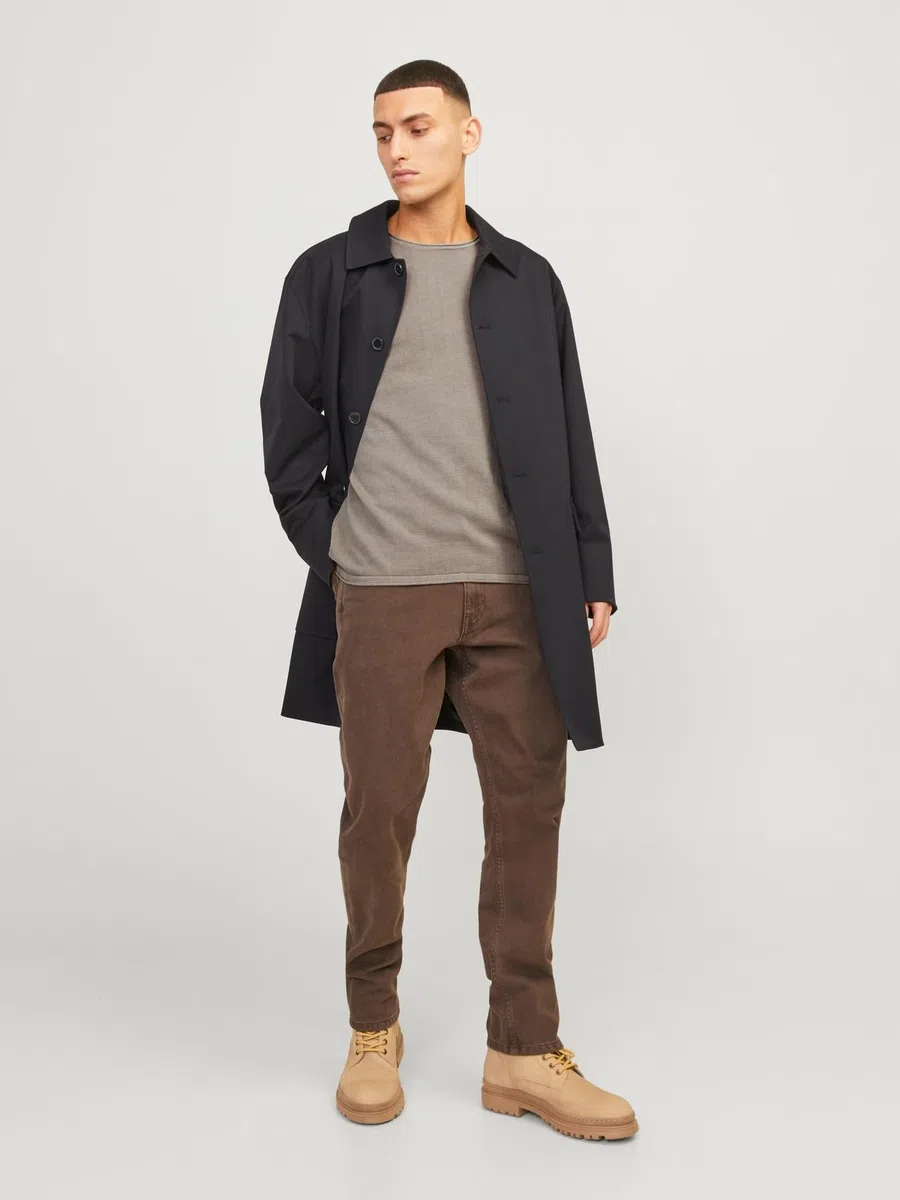 JACK & JONES Jjeleo Knit Crew Neck Noos Maglione Uomo (Pacco da 1)