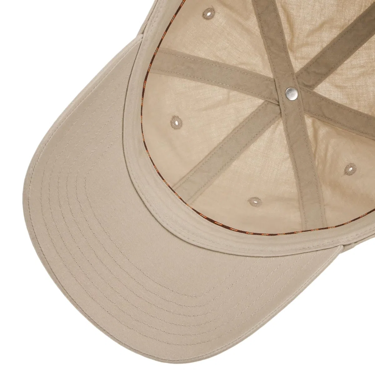 Stetson Ducor Sun Guard Fullcap Uomo - Cappellino da Baseball in Cotone bio (sostenuto) - Primavera/Estate - Protezione UV 40+ - Look-StoneWashed - Cappellino da Esterno