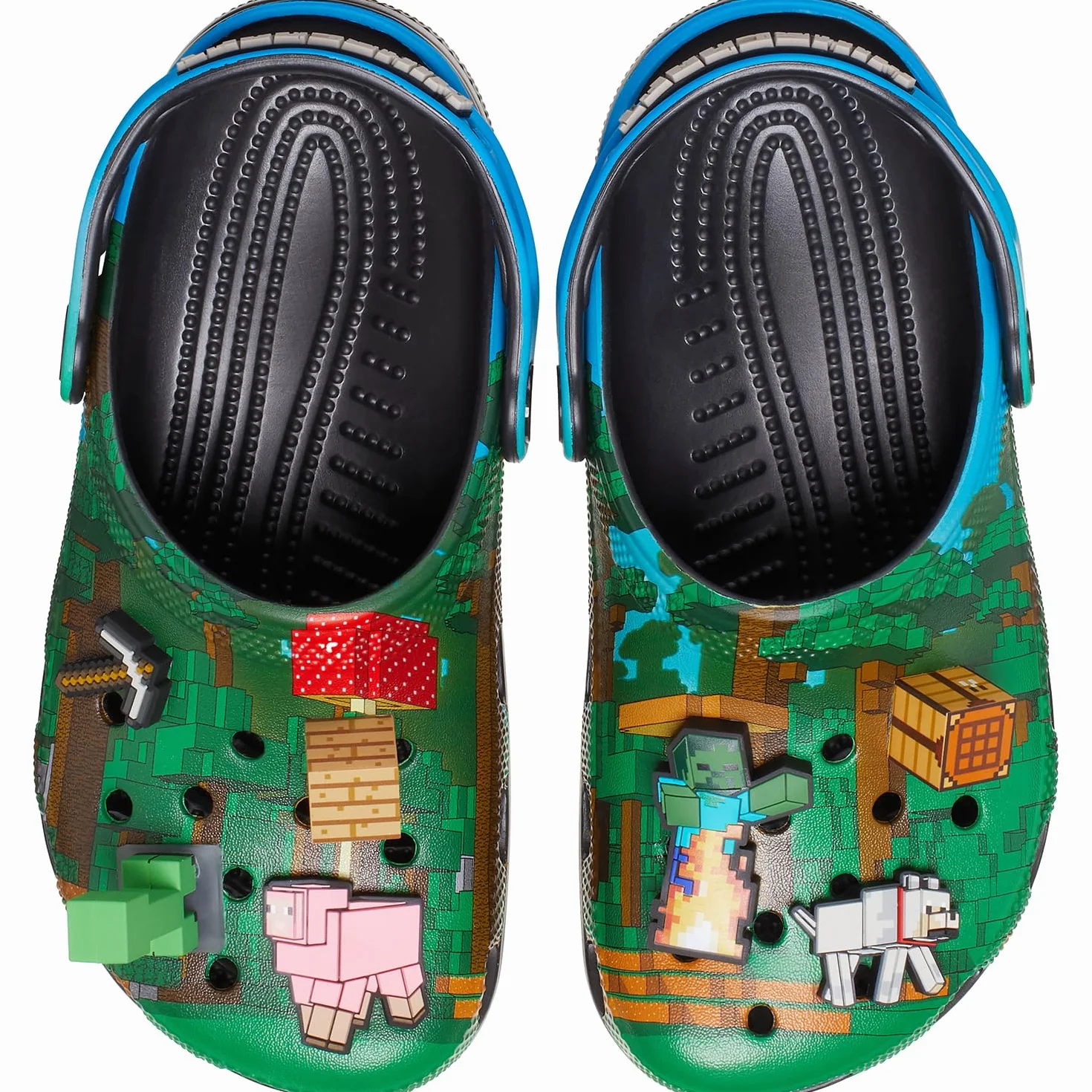 Crocs Minecraft CLS CLG K ZoccoliUnisex - Bambini e Ragazzi
