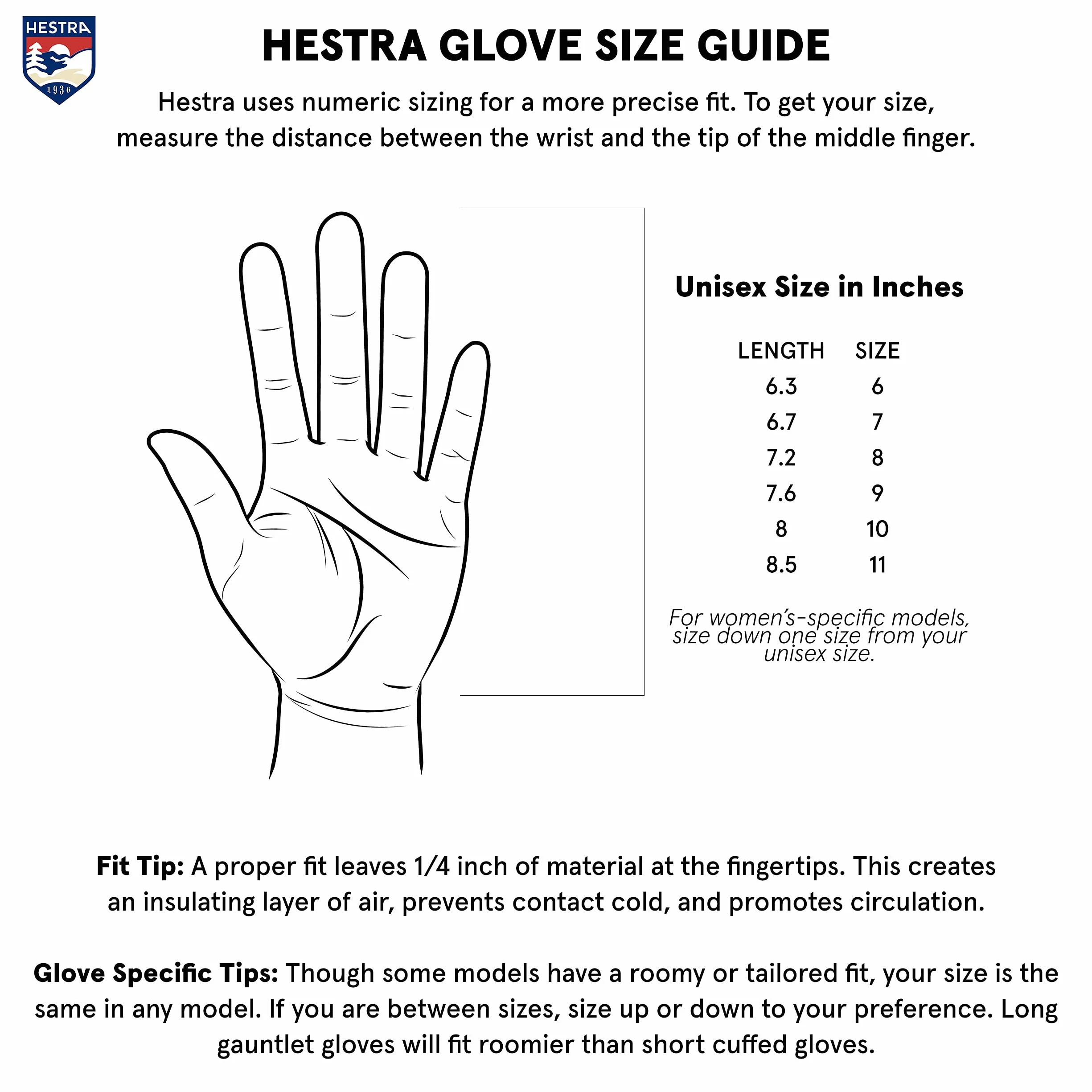 Hestra Ergo Grip Active - Guanti da Sci a 5 Dita, con Fodera per Autunno e Inverno