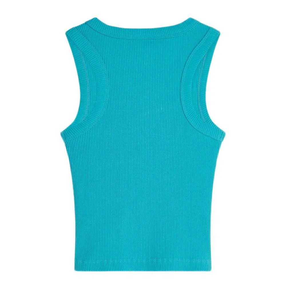 Scotch & Soda Seasonal Core Ribbed Slimfit Tank Top Canotta Bambine e Ragazze
