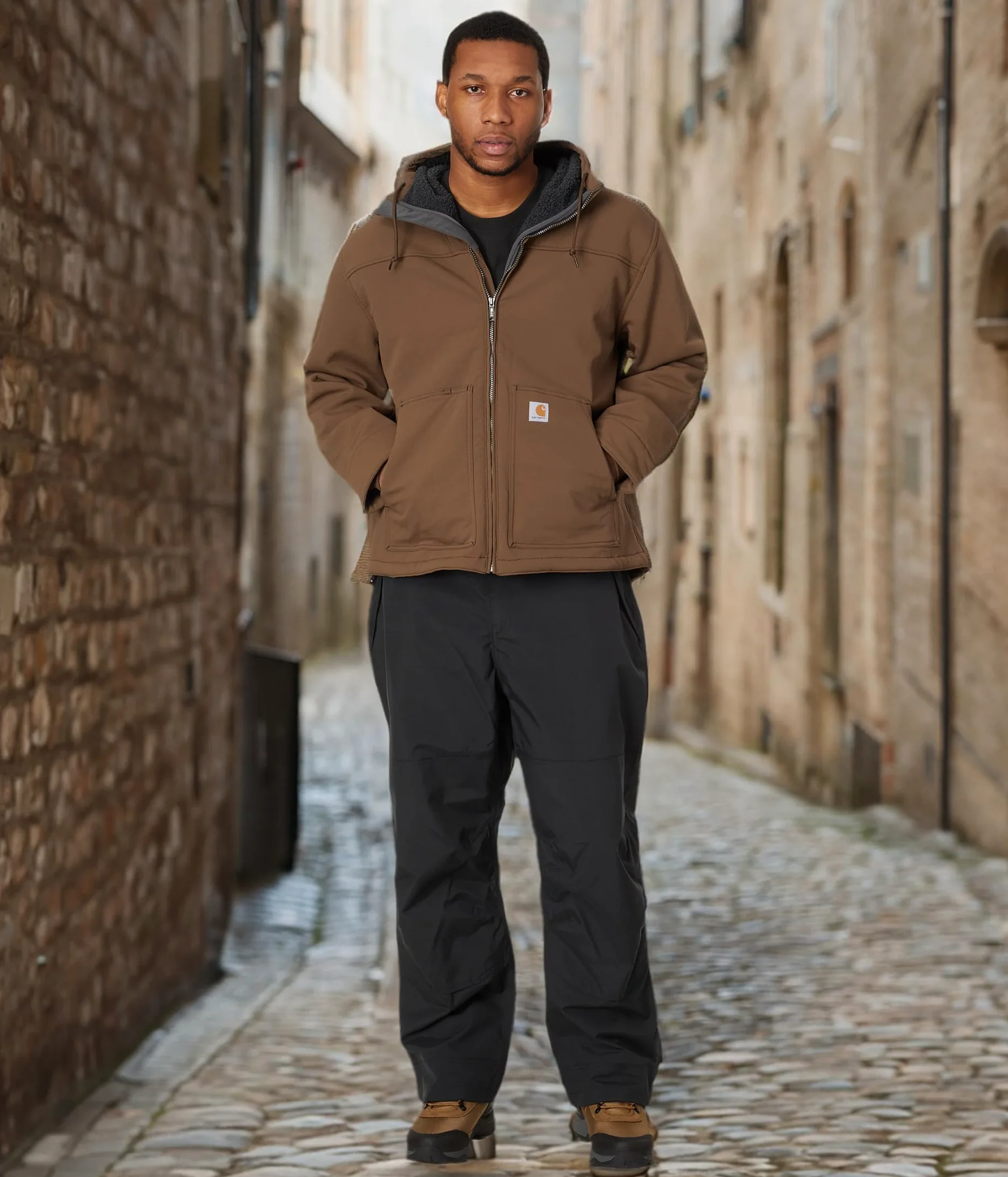 Carhartt Super Dux Relaxed Fit Sherpa Gefütterte Active Jacke Giacca isolata Uomo
