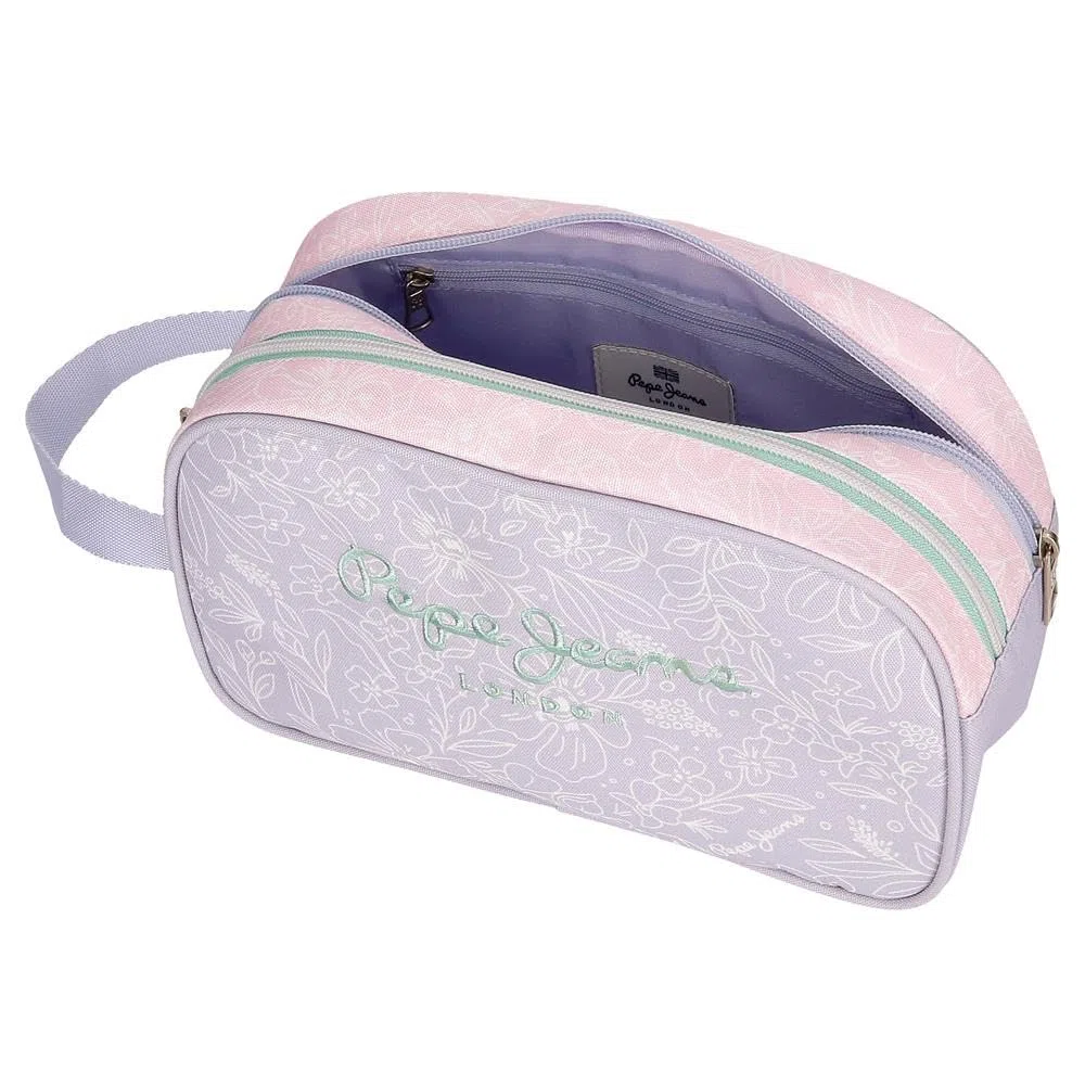 Pepe Jeans Renata Astuccio portapenne e beauty case, dimensioni ideali per essere portato nello zaino. Da Joumma Bags