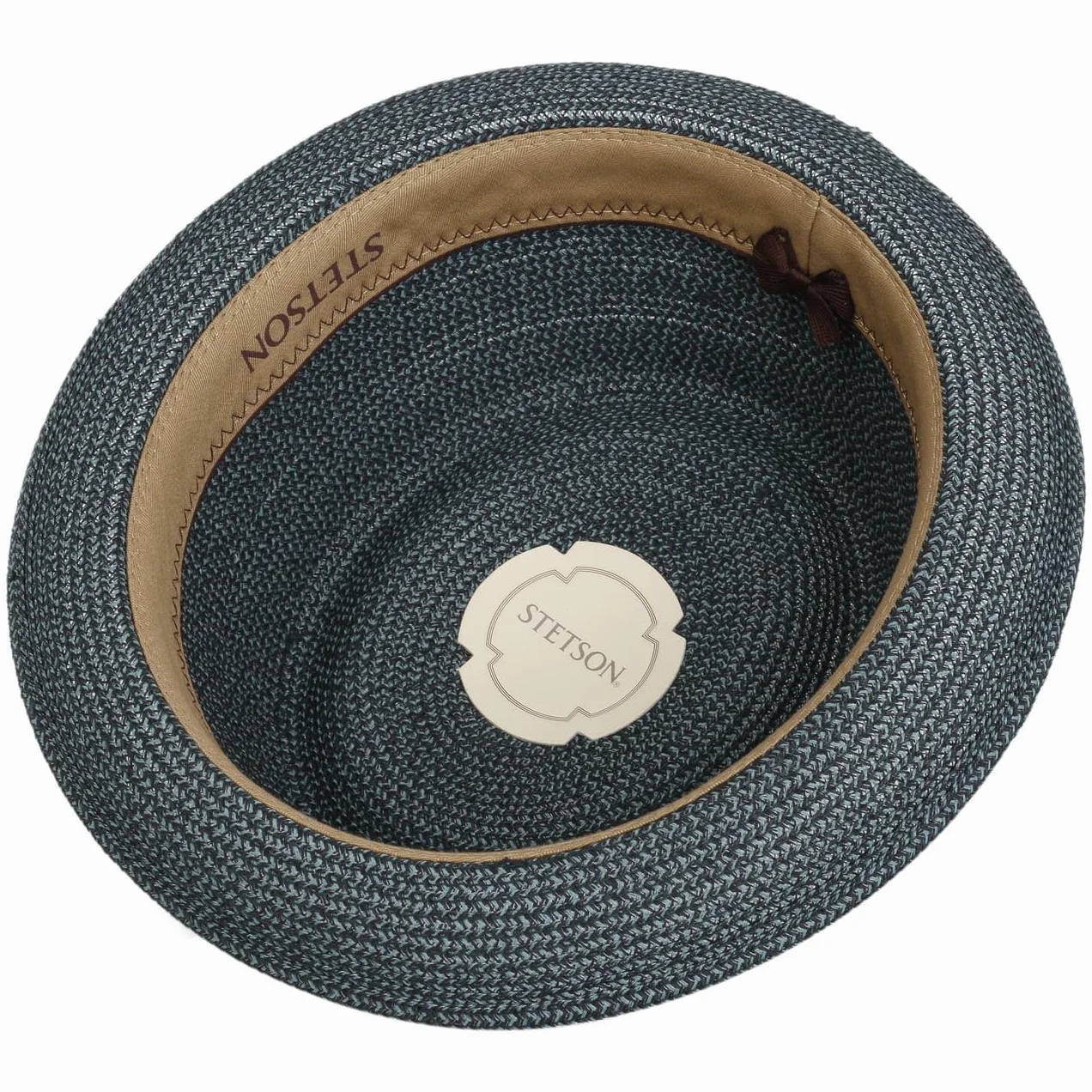 Stetson Ruviano Cappello Pork Pie di Paglia Protezione UV 40+ Unisex Primavera Estate