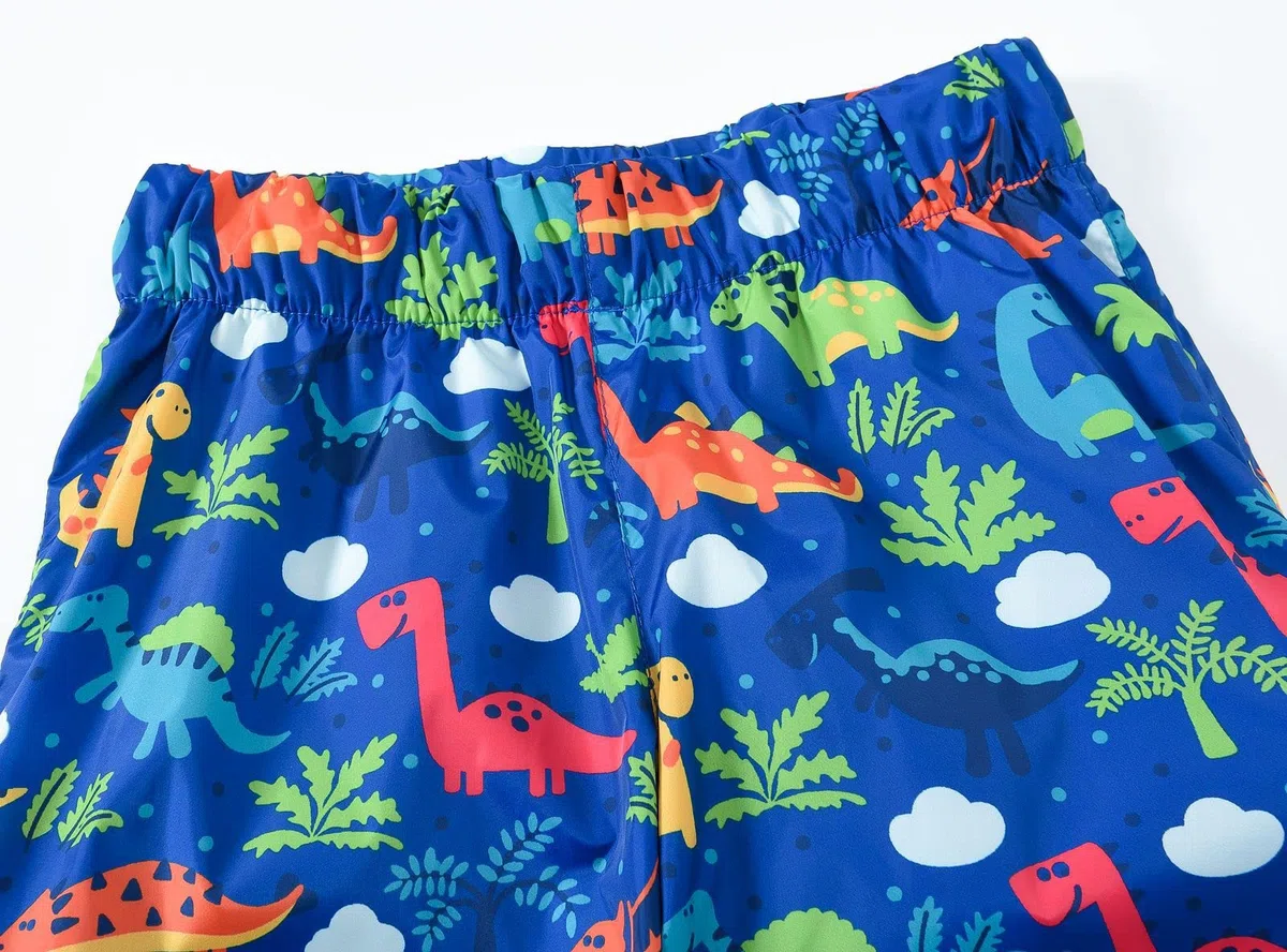 Pantaloni Antipioggia per Bambini Pantaloni Impermeabili Antipioggia Bambina Pantaloni Anti-Fango per 2-9 Anni